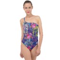 Bandana-mask Fdbm027 Classic One Shoulder Swimsuit View1