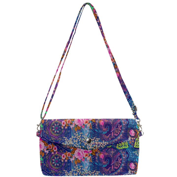 Bandana-mask Fdbm027 Removable Strap Clutch Bag