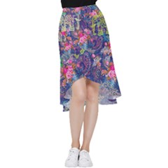 Bandana-mask Fdbm027 Frill Hi Low Chiffon Skirt by fatfatiya