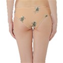 Delicate decorative seamless  pattern with  fairy fish on the peach background Hipster Bikini Bottoms View2