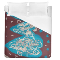 World Of Love Duvet Cover (queen Size) by arash1