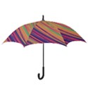 Colorful stripes Hook Handle Umbrellas (Medium) View3