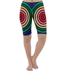 Nine 9 Bar Rainbow Target Cropped Leggings  by WetdryvacsLair