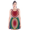 Nine 9 Bar Rainbow Target Scoop Neck Skater Dress View1