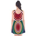 Nine 9 Bar Rainbow Target Scoop Neck Skater Dress View2