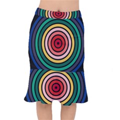 Nine 9 Bar Rainbow Target Short Mermaid Skirt by WetdryvacsLair