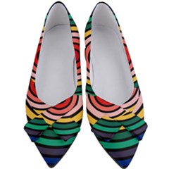 Nine 9 Bar Rainbow Target Women s Bow Heels by WetdryvacsLair