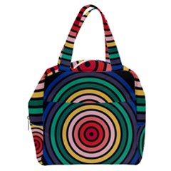 Nine 9 Bar Rainbow Target Boxy Hand Bag by WetdryvacsLair