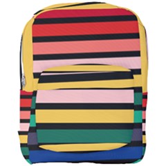 Nine 9 Bar Rainbow Full Print Backpack by WetdryvacsLair