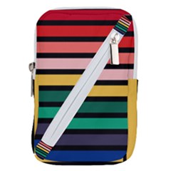 Nine 9 Bar Rainbow Belt Pouch Bag (small) by WetdryvacsLair