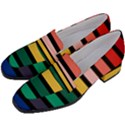 Nine 9 Bar Rainbow Women s Chunky Heel Loafers View2