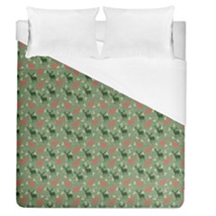 Deer Retro Pattern Duvet Cover (queen Size)