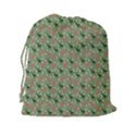 Deer Retro Pattern Drawstring Pouch (2XL) View2