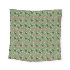 Deer Retro Pattern Square Tapestry (small)