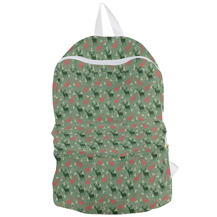 Deer Retro Pattern Foldable Lightweight Backpack