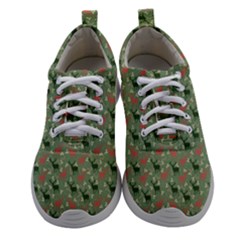 Deer Retro Pattern Athletic Shoes