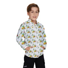 Background Cactus Kids  Windbreaker