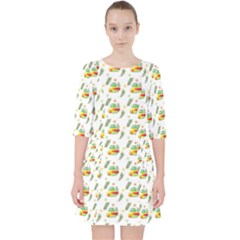 Background Cactus Pocket Dress by Mariart