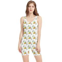 Background Cactus Women s Wrestling Singlet