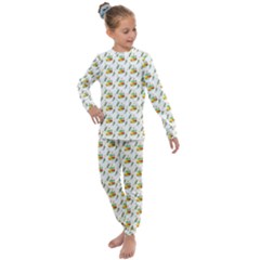 Background Cactus Kids  Long Sleeve Set 