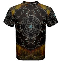 Mandala - 0005 - The Pressing Men s Cotton Tee by WetdryvacsLair