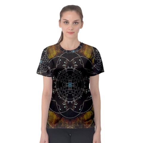 Mandala - 0005 - The Pressing Women s Sport Mesh Tee by WetdryvacsLair