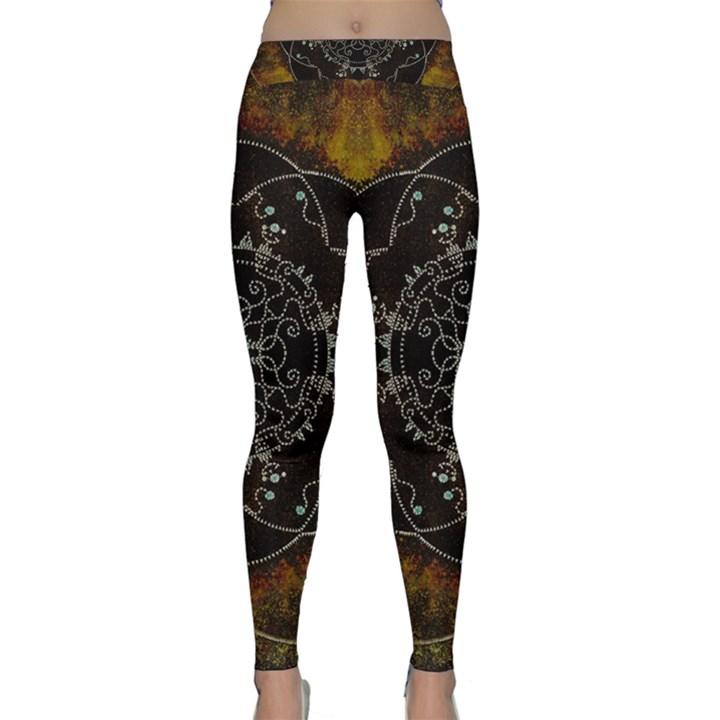 Mandala - 0005 - The Pressing Classic Yoga Leggings