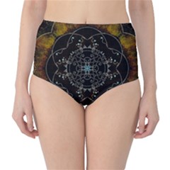 Mandala - 0005 - The Pressing Classic High-waist Bikini Bottoms by WetdryvacsLair