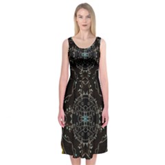 Mandala - 0005 - The Pressing Midi Sleeveless Dress by WetdryvacsLair