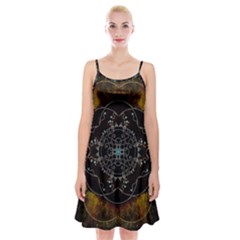 Mandala - 0005 - The Pressing Spaghetti Strap Velvet Dress by WetdryvacsLair