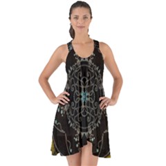 Mandala - 0005 - The Pressing Show Some Back Chiffon Dress by WetdryvacsLair