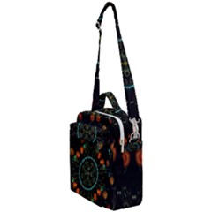 Mandala - 0006 - Floating Free Crossbody Day Bag by WetdryvacsLair