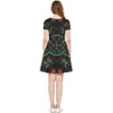 Mandala - 0006 - Floating Free Inside Out Cap Sleeve Dress View2