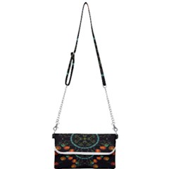 Mandala - 0006 - Floating Free Mini Crossbody Handbag by WetdryvacsLair