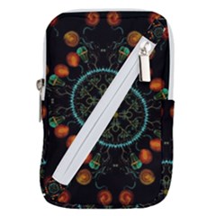 Mandala - 0006 - Floating Free Belt Pouch Bag (large) by WetdryvacsLair