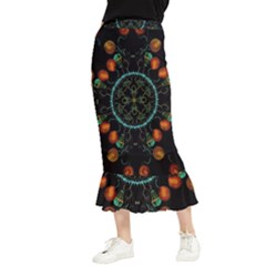 Mandala - 0006 - Floating Free Maxi Fishtail Chiffon Skirt by WetdryvacsLair