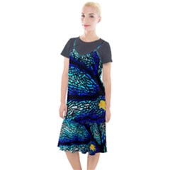 Sea-fans-diving-coral-stained-glass Camis Fishtail Dress by Sapixe