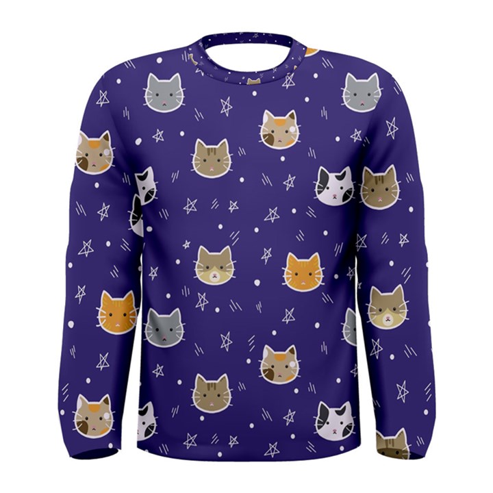 Multi Cats Men s Long Sleeve Tee