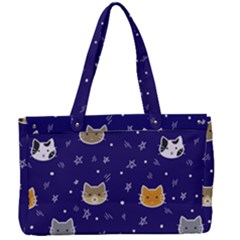 Multi Cats Canvas Work Bag by CleverGoods