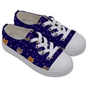 Multi Cats Kids  Low Top Canvas Sneakers View3