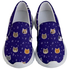 Multi Cats Kids Lightweight Slip Ons by CleverGoods