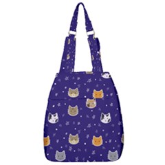 Multi Cats Center Zip Backpack