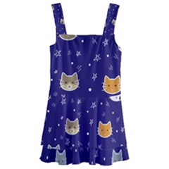 Multi Cats Kids  Layered Skirt Swimsuit by CleverGoods