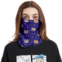 Multi Kitty Face Covering Bandana (Two Sides) View1