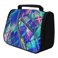 Title Wave, Blue, Crashing, Wave, Natuere, Abstact, File Img 20201219 024243 200 Full Print Travel Pouch (small) by ScottFreeArt