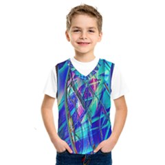 Title Wave, Blue, Crashing, Wave, Natuere, Abstact, File Img 20201219 024243 200 Kids  Basketball Tank Top by ScottFreeArt