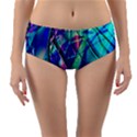 Title Wave, Blue, Crashing, Wave, Natuere, Abstact, File Img 20201219 024243 200 Reversible Mid-Waist Bikini Bottoms View1