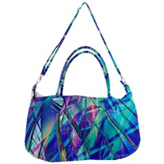 Title Wave, Blue, Crashing, Wave, Natuere, Abstact, File Img 20201219 024243 200 Removal Strap Handbag by ScottFreeArt