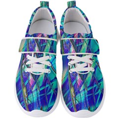 Title Wave, Blue, Crashing, Wave, Natuere, Abstact, File Img 20201219 024243 200 Men s Velcro Strap Shoes by ScottFreeArt