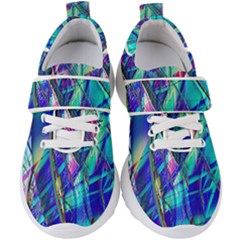 Title Wave, Blue, Crashing, Wave, Natuere, Abstact, File Img 20201219 024243 200 Kids  Velcro Strap Shoes by ScottFreeArt